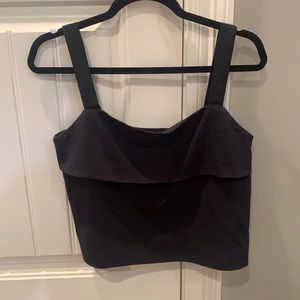 Wild Honey Black Crop Top